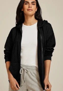Maurices Jackets-Cable Zip Up Hoodie