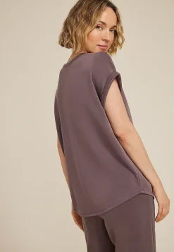 Maurices Tees-Cloud Scuba Knit Crew Neck Tee