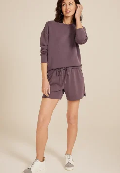 Maurices Shorts-Cloud Scuba Knit High Rise 4in Short