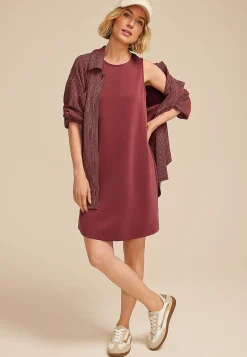 Maurices Casual Dresses-Cloud Scuba Knit Tank Mini Dress