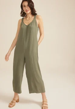 Maurices Casual Dresses-Cool Crepe Jumpsuit