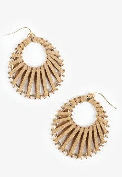 Maurices Earrings-Cord Wrapped Drop Earrings