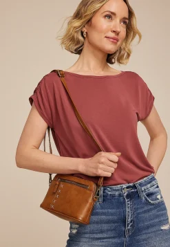 Maurices Bags-Cross Stitch Crossbody Bag