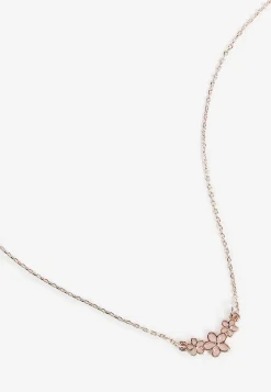 Maurices Necklaces-Dainty Floral Trio Pendant Necklace