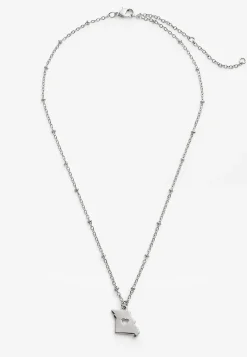 Maurices Necklaces-Dainty Silver State Necklace