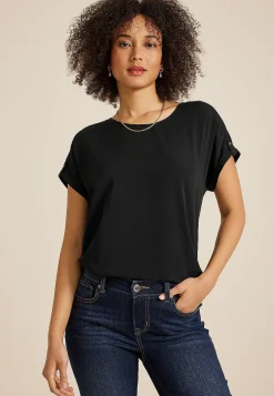 Maurices Shirts & Blouses-Delton Zipper Back Blouse