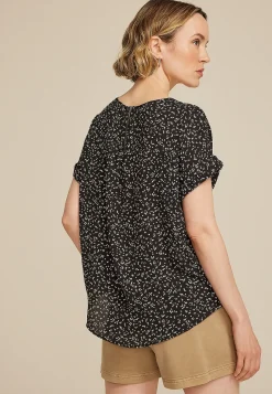 Maurices Shirts & Blouses-Delton Zipper Back Blouse