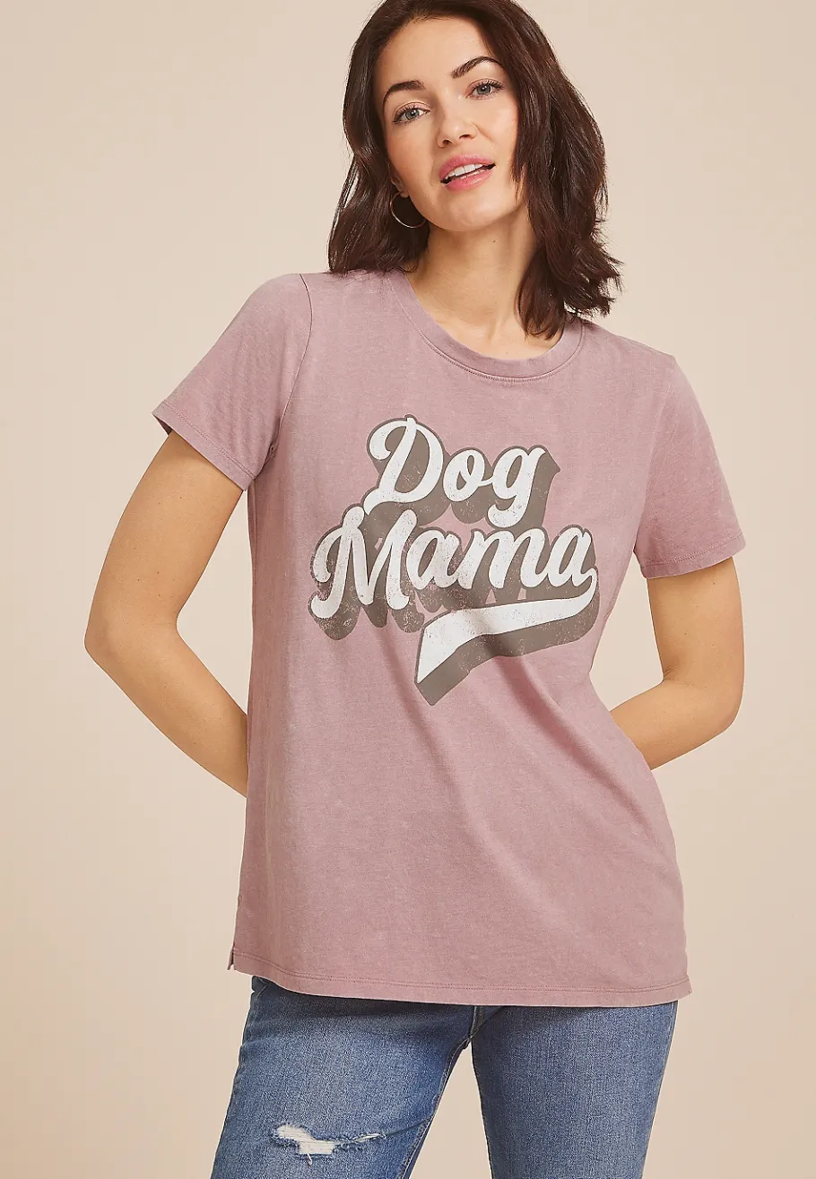 Maurices Tees|Graphics-Dog Mama Classic Fit Graphic Tee