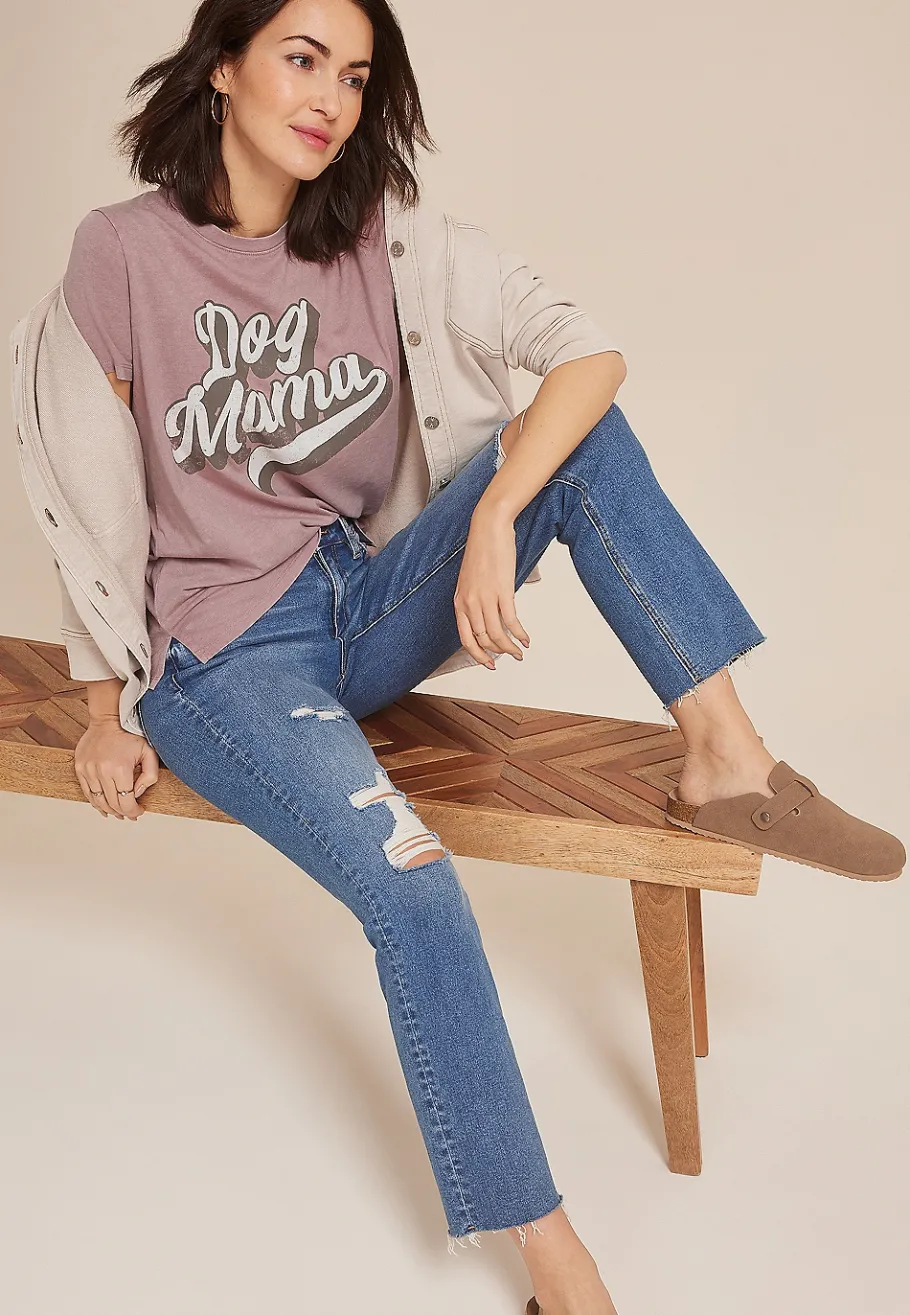 Maurices Tees|Graphics-Dog Mama Classic Fit Graphic Tee