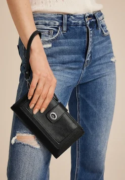 Maurices Bags-Double Zipper Oversized Wristlet Wallet