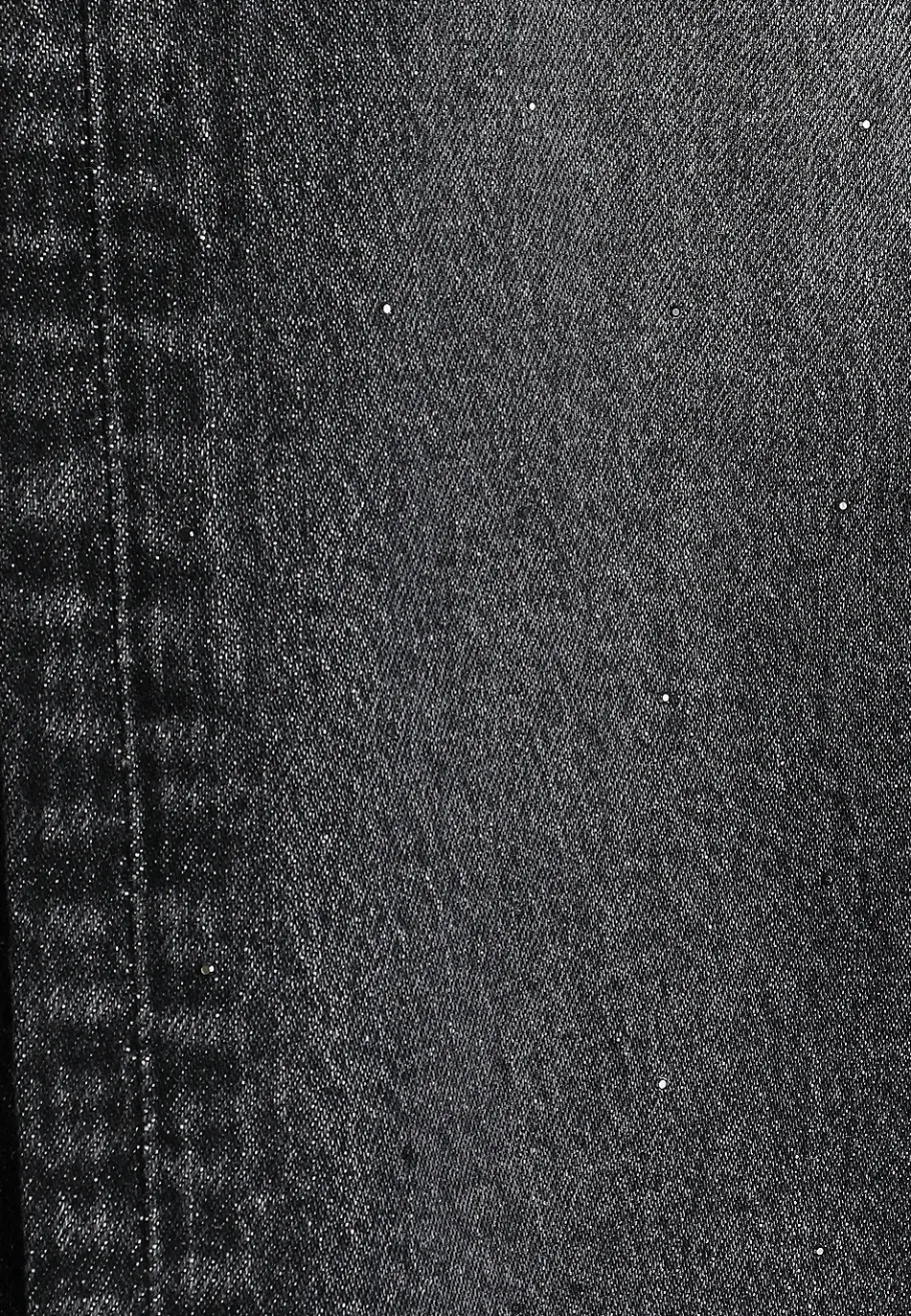 Maurices Straight Jeans|Straight Jeans-edgely™ High Rise Sparkle Relaxed Straight Jean