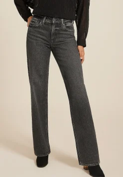 Maurices Straight Jeans|Straight Jeans-edgely™ High Rise Sparkle Relaxed Straight Jean