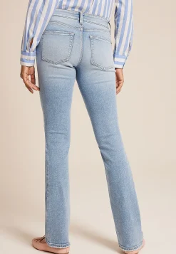 Maurices Bootcut Jeans|Bootcut Jeans-edgely™ Mid Rise Ripped Slim Boot Jean