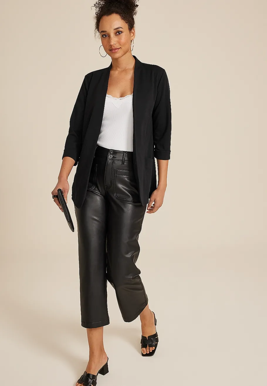 Maurices Blazers-Ever Go Curve Hem Blazer