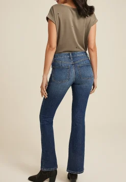 Maurices Flare & Wide Leg Jeans|Flare & Wide Leg Jeans-Everflex™ Dark Mid Rise Flare Jean