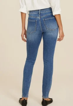 Maurices Jeggings & Skinny Jeans|Jeggings & Skinny Jeans-Everflex™ High Rise Stacked Waist Double Button Super Skinny Jean