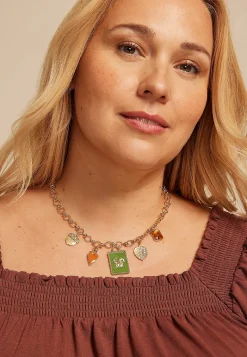 Maurices Necklaces-Fall Charm Necklace
