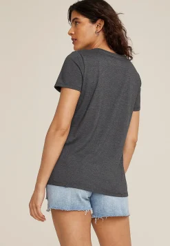 Maurices Tees|Graphics-Floral ACDC Classic Fit Graphic Tee