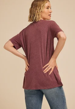 Maurices Tees|Graphics-Floral Aerosmith Oversized Fit Graphic Tee