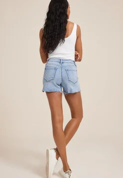 Maurices Jean Shorts|Jean Shorts-Flying Monkey™ High Rise Frayed Hem 4in Short