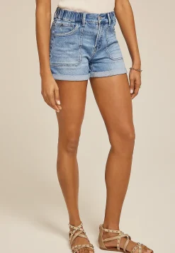 Maurices Jean Shorts|Jean Shorts-Flying Monkey™ High Rise Rolled Hem 4in Short
