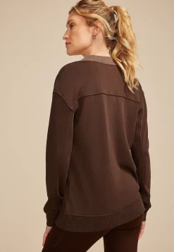Maurices Sweaters Cardigans & Kimonos-French Terry Button Front Cardigan