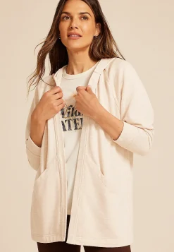 Maurices Sweaters Cardigans & Kimonos-French Terry Hooded Cardigan