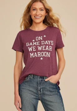 Maurices Tees|Graphics-Game Day Classic Fit Graphic Tee