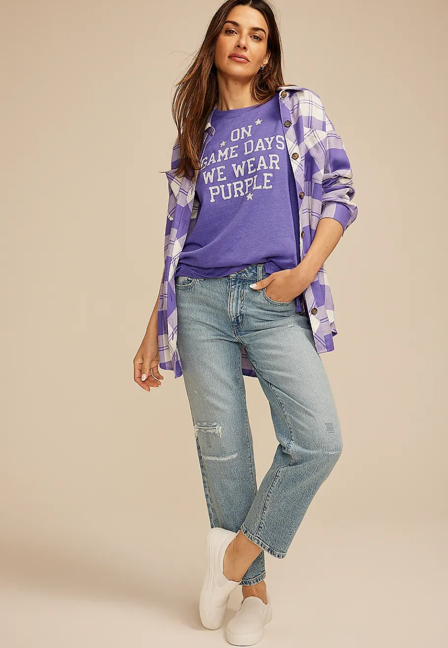 Maurices Tees|Graphics-Game Day Classic Fit Graphic Tee