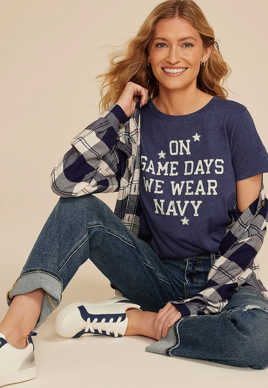 Maurices Tees|Graphics-Game Day Classic Fit Graphic Tee