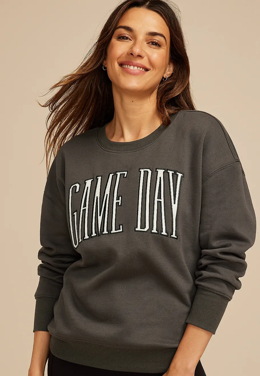 Maurices Sweatshirts|Graphics-Game Day Relaxed Fit Sweatshirt