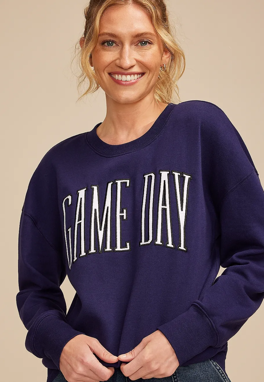 Maurices Sweatshirts|Graphics-Game Day Relaxed Fit Sweatshirt