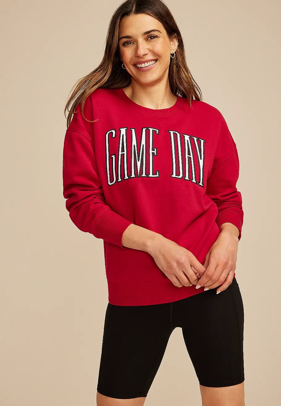 Maurices Sweatshirts|Graphics-Game Day Relaxed Fit Sweatshirt