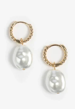 Maurices Earrings|Matching Sets-Getaway Pearl Hoop Earrings