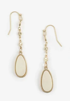 Maurices Earrings|Matching Sets-And Cream Oval Stone Drop Earrings