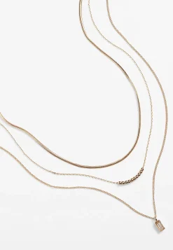 Maurices Necklaces-Crystal Pendant Multi Layered Necklace