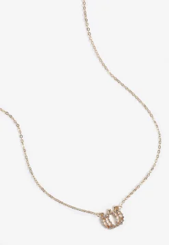 Maurices Necklaces-Mini Pave Fall Pumpkin Pendant Necklace