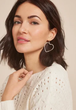 Maurices Earrings-Mom Heart Earrings