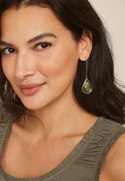 Maurices Earrings-Pressed Leaf Drop Earrings