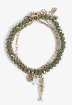Maurices Bracelets & Anklets|Matching Sets-Gone Fishing Charm 3 Pack Bracelet Set
