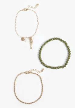 Maurices Bracelets & Anklets|Matching Sets-Gone Fishing Charm 3 Pack Bracelet Set