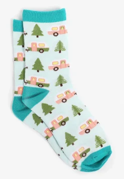 Maurices Socks & Tights-Happy Camper Crew Socks