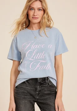 Maurices Tees|Graphics-Have A Little Faith Relaxed Fit Graphic Tee