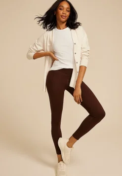 Maurices Jackets-Heathered French Terry Snap Button Cardigan