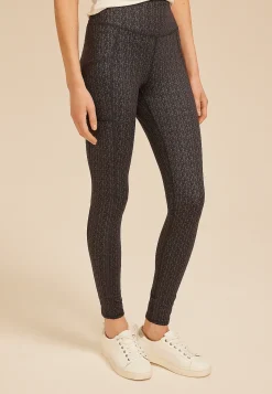 Maurices Leggings-Herringbone High Rise Pocket Luxe Legging