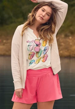 Maurices Shorts-High Rise Crossover 4in Short