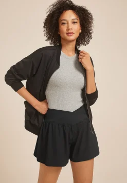 Maurices Shorts-High Rise Crossover 4in Short