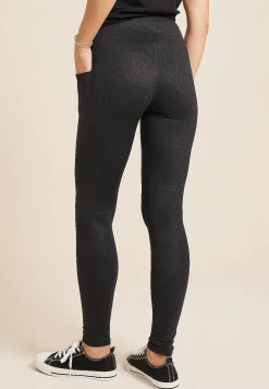 Maurices Leggings-High Rise Leopard Print Interlock Legging
