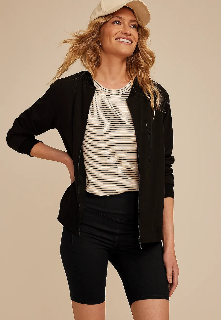 Maurices Leggings|Shorts-High Rise Luxe 8in Bike Short
