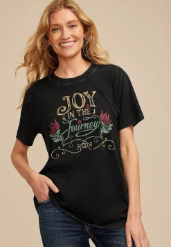Maurices Tees|Graphics-Joy In The Journey Oversized Fit Graphic Tee